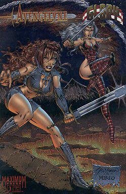 Avengelyne/ Glory Vol. 1 No. 1 [Holochrome] (Comic Book Magazine)