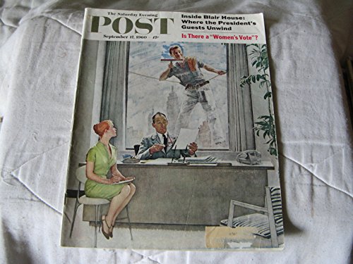 The Saturday Evening Post, september 17, 1960. Norman Rockwell Cover