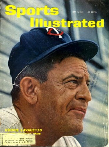Sports Illustrated May 15 1961 Cookie Lavagetto/Minnesota Twins on Cover, Carry Back Wins Kentucky Derby, Sam Snead Wins at Las Vegas, Ray Firestone