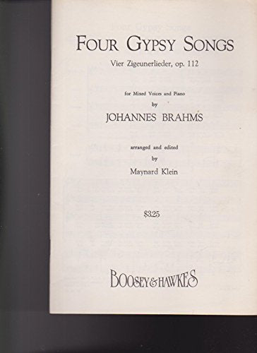 Four Gypsy Songs (Vier Zigeunerlieder)