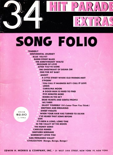 34 Hit Parade Extras 1952 (Hit Parade Extras, 1)