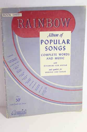 Album of Popular Songs (Music Book) (Rainbow, Book 3)