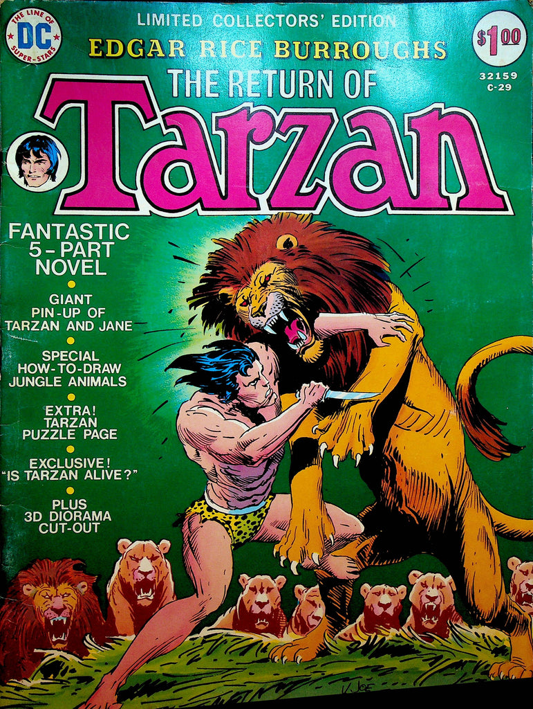 The Return of Tarzan DC Limited Collectors Edition C-29