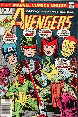The AVENGERS #154 (1st Appearance TYRAK)