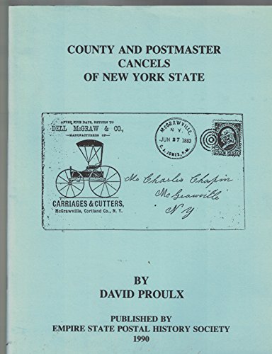 County and Postmaster Cancels of New York State