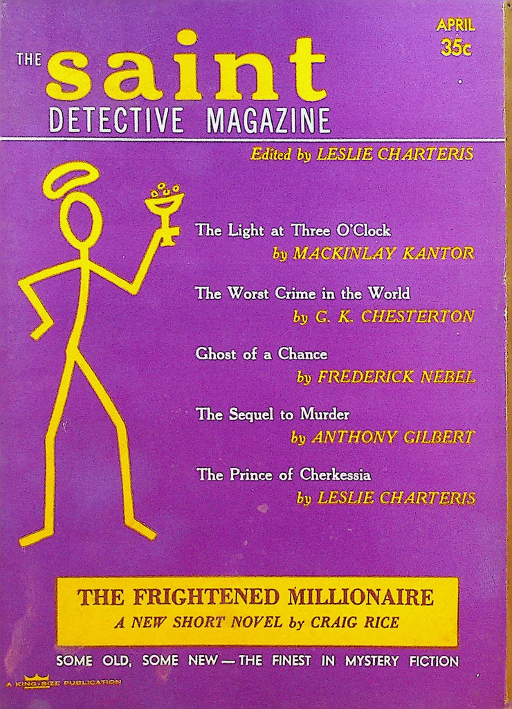 The Saint Detective Magazine April 1956