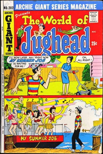 The World of Jughead (Archie Giant Series Comic #202) November 1972