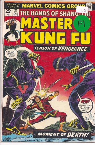 Master of Kung Fu # 21