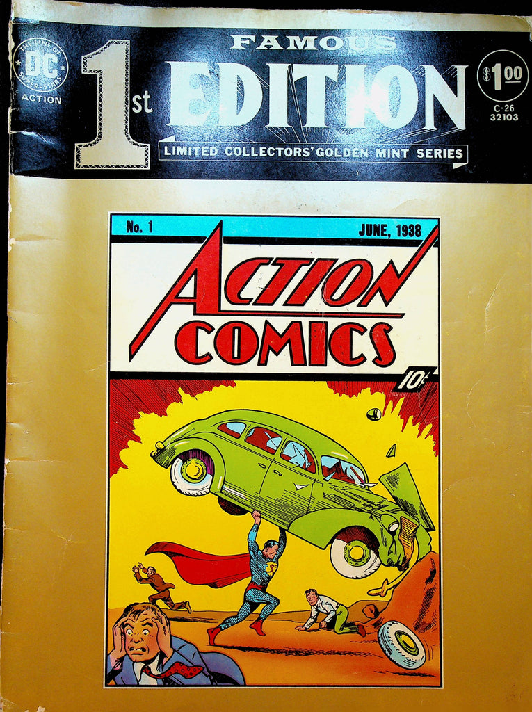 Famous 1st Edition C-26 Action Comics #1 Golden Mint Series