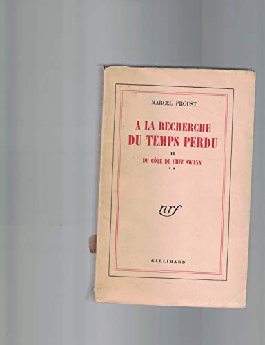 A La Recherche du Temps Perdu Book II French Language