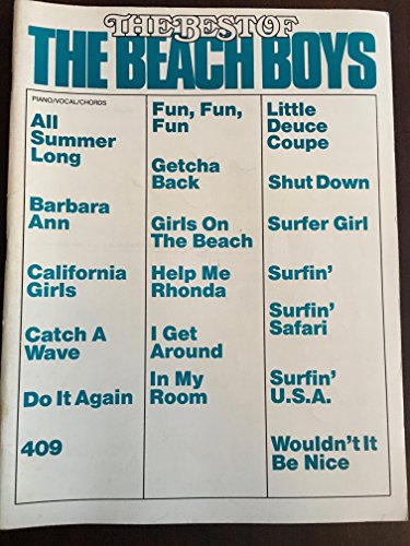 The Best of the Beach Boys: Piano/vocal/chords