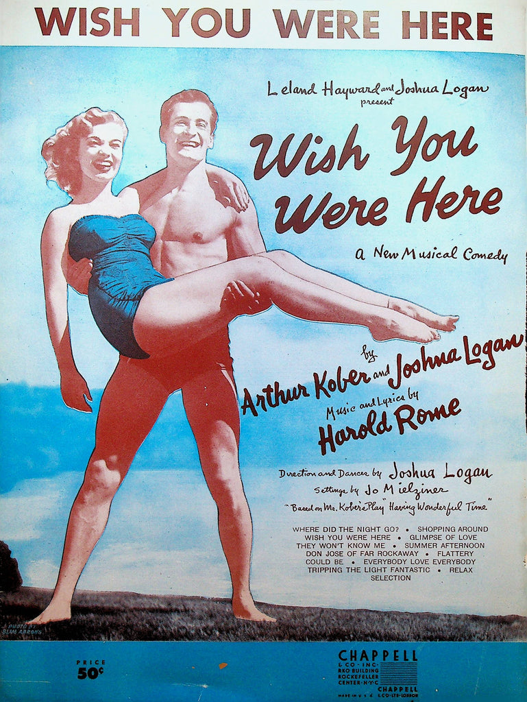 Wish You Were Here Sheet Music
