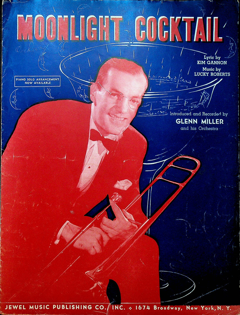 Moonlight Cocktail Sheet Music Glenn Miller