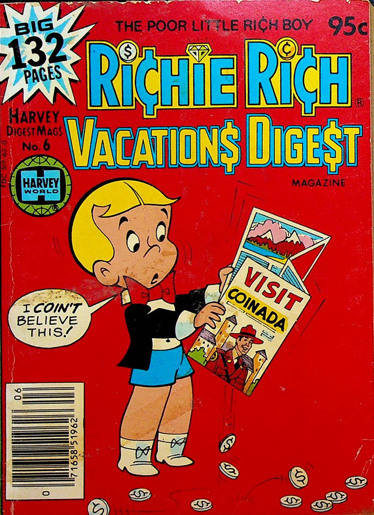 Richie Rich Vacations Digest #6