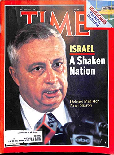 Time Magazine October 4 1982 Israel: A Shaken Nation