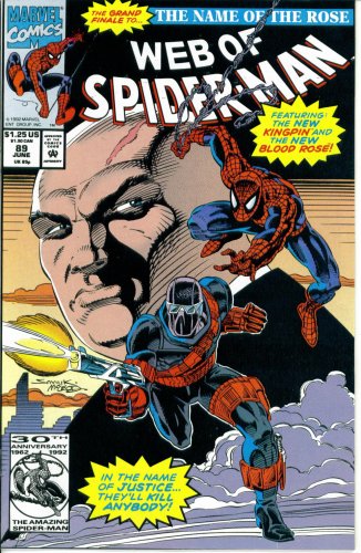 Web of Spider-Man #89 : A Rose By Any Other Name (The Name of the Rose - Marvel Comics)