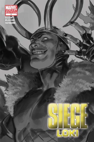 Siege: Loki #1 Djurdjevic Sketch Variant Cover
