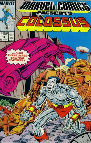 Marvel Comics Presents #14 : Colossus, Black Panther, Nomad, & Speedball (Marvel Comic Book 1989)
