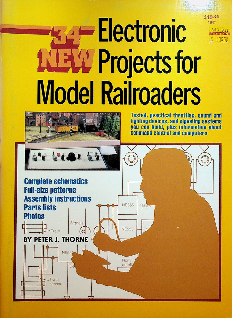 34 New Electronic Projects for Model Railroaders