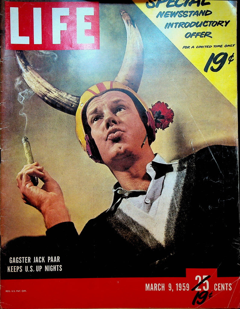 Life Magazine March 9 1959 Jack Paar