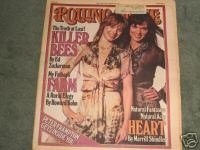 Heart Rolling Stone Issue #244 July 1977