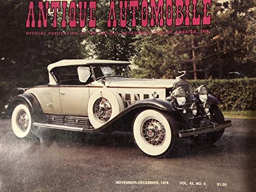 Nov-Dec 1978 Antique Automobile Magazine