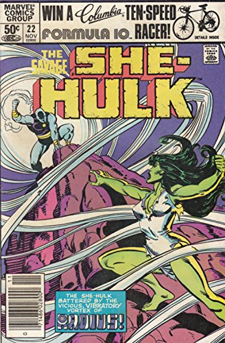 The Savage She-Hulk Comic # 22 - Bad Vibes, Marvel Comics - November 1981