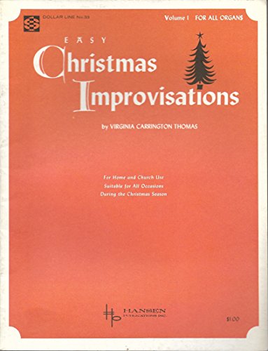 Easy Christmas Improvisations for Hammond Organ