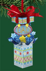 Carlton Heirloom Collection Dad is a Gift Christmas Ornament #3740324