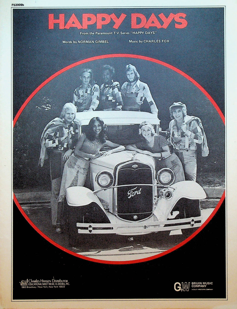 Happy Days Sheet Music