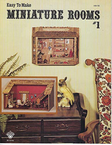 Easy To Make, Miniature Rooms.(Dollhouses)