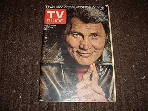 TV Guide March 27-April 2, 1976 (Jack Palance of Bronk; How Candidates Grab Free TV Time, Volume 24, No. 13, Issue #1200)