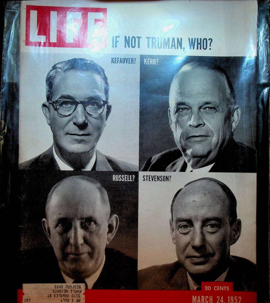 Life Magazine March 24 1952