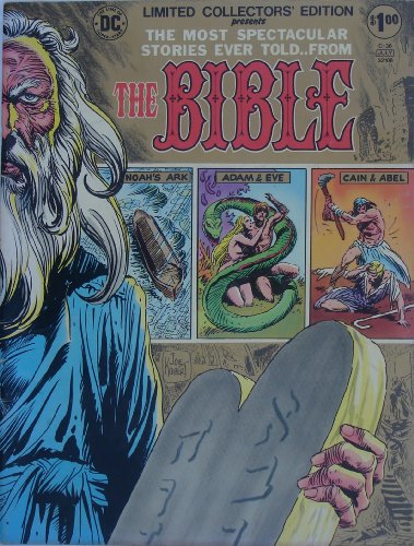 Limited Collectors Edition Presents The Bible (Large Formate DC Comic Book) Vol.#4 C-36 1975