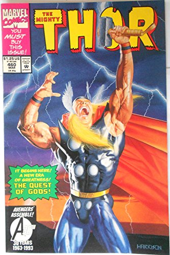 Thor #460 "1st Appearance of Valkyrie (Thor's Madness Embodied) & Glagg"