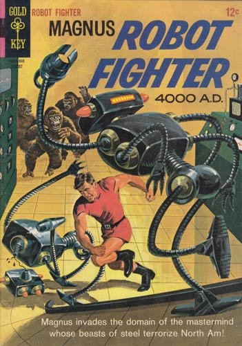 Magnus, Robot Fighter #11 Back Issue Comic Book (Aug 1965) Fine