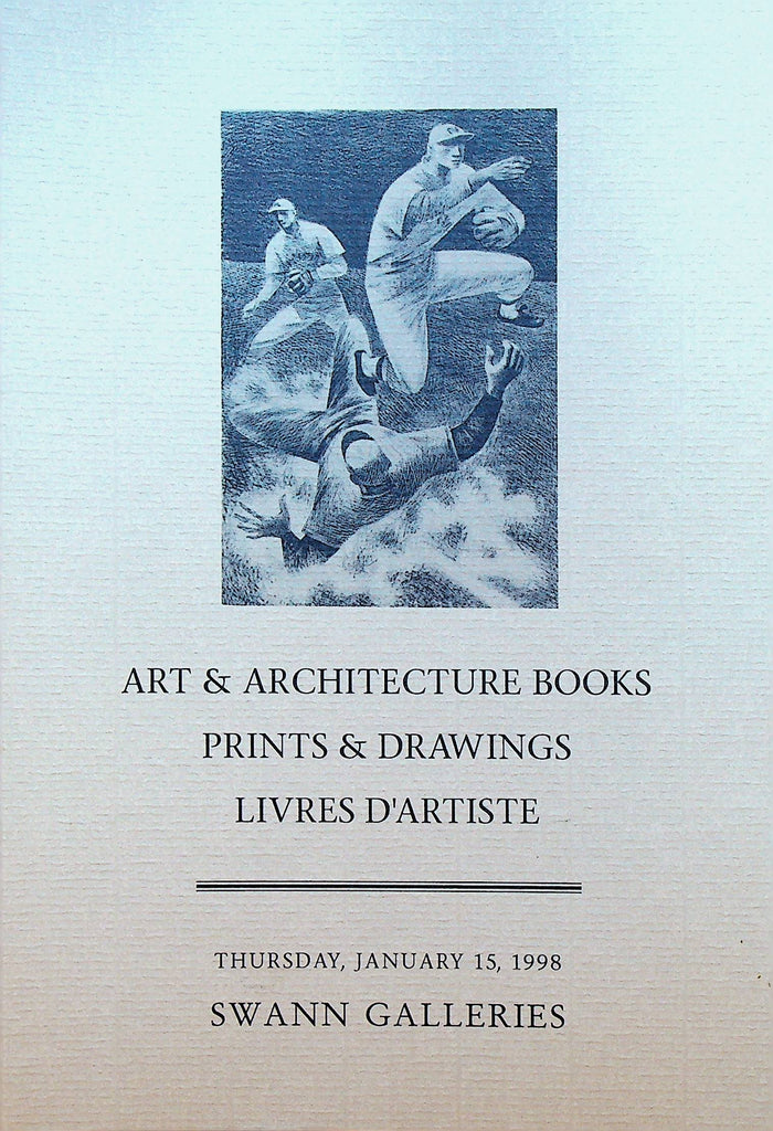 Art & Architecture Books Swann Galleries Auction Gallery January 15 1998