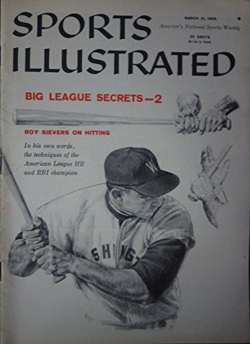 Sports Illustrated Magazine March 31, 1958 Big League Secrets Baseball