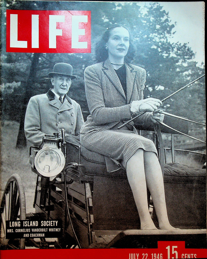Life Magazine July 22 1946 Mrs Cornelius Vanderbilt Whitney
