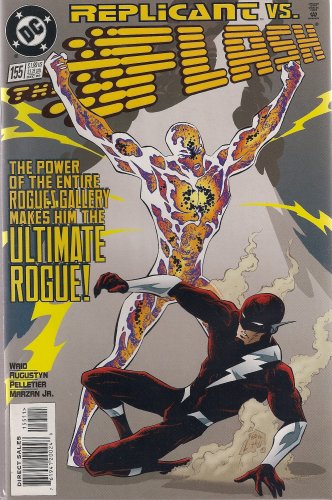 The Flash Number 155 (The Replicant VS Flash)