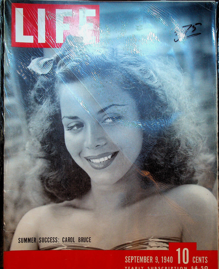 Life Magazine September 9 1940 Carol Bruce