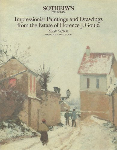 Sotheby's Two Volume Catalogue with Slipcase From the Estate of Florence J. Gould