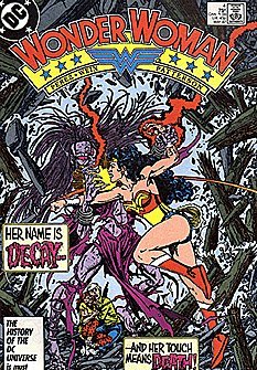 Wonder Woman, No. 4, May 1987, A Long Day's Journey Into Fright