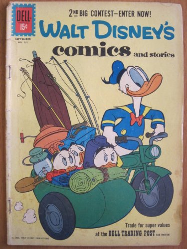 Walt Disney's Comics and Stories #252, September 1961. Dell comic by Carl Barks
