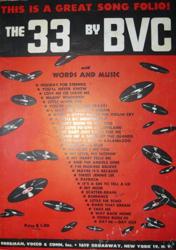 The 33 By BVC with words and music