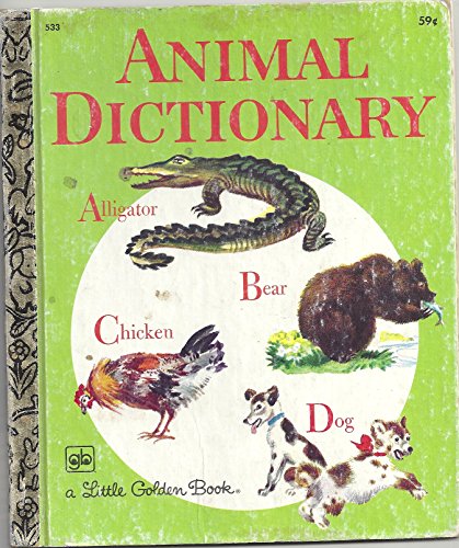 Animal dictionary (A little golden book)