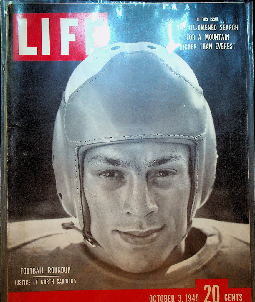 Life Magazine October 3 1949 Football