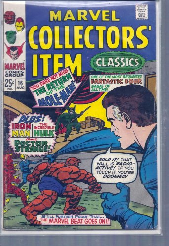 MARVEL COLLECTORS' ITEM CLASSICS # 16, 4.5 VG +