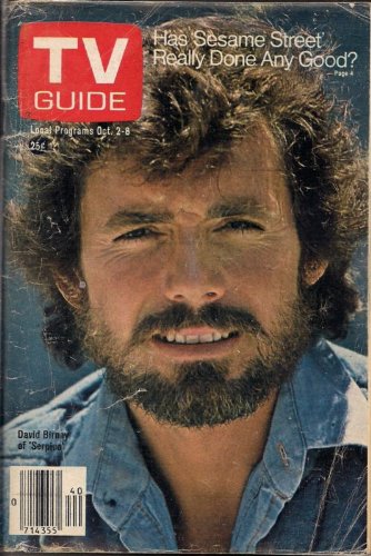 TV Guide October 2-8, 1976 (David Birney of Serpico; Has Sesame Street Really Done Any Good?, Volume 24, No. 40, Issue #1227)