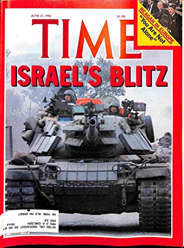 Time Magazine June 21 1982 Israel's Blitz * Reagan in Europe "You are Not alone"
